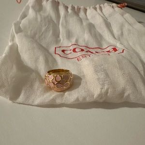 Brand new Coach ring